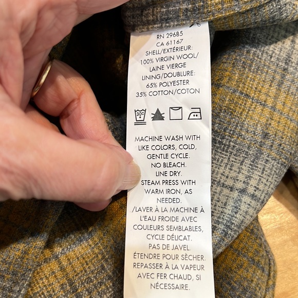 Pendleton CANYON snap 100 % Virgin wool shirt - Picture 10 of 12